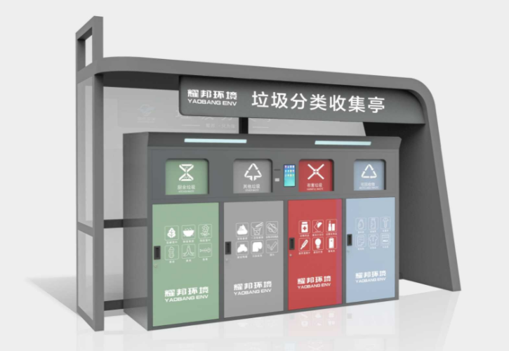 智能垃圾分類收集亭